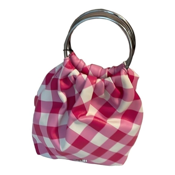 ♥️HOUSE Of Want♥️ Vegan Leather Ring top Handle bag - Picture 2 of 9